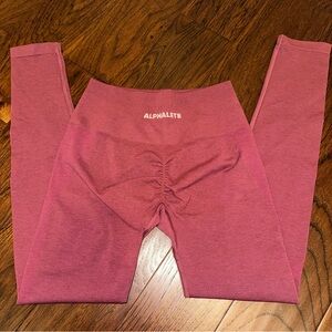 Pink Alphalete Amplify Leggings